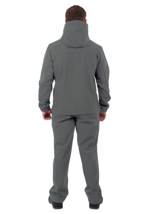 Костюм «КОС 855.2» софтшелл флис-мембрана серый